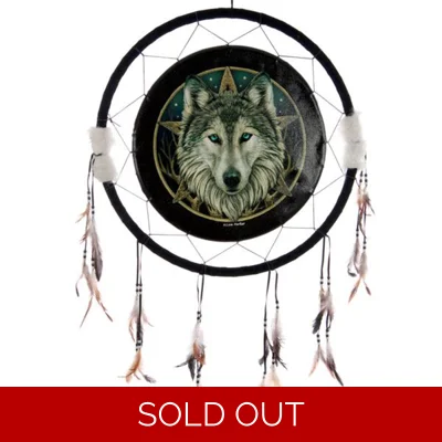 Wolf Head Dreamcatcher